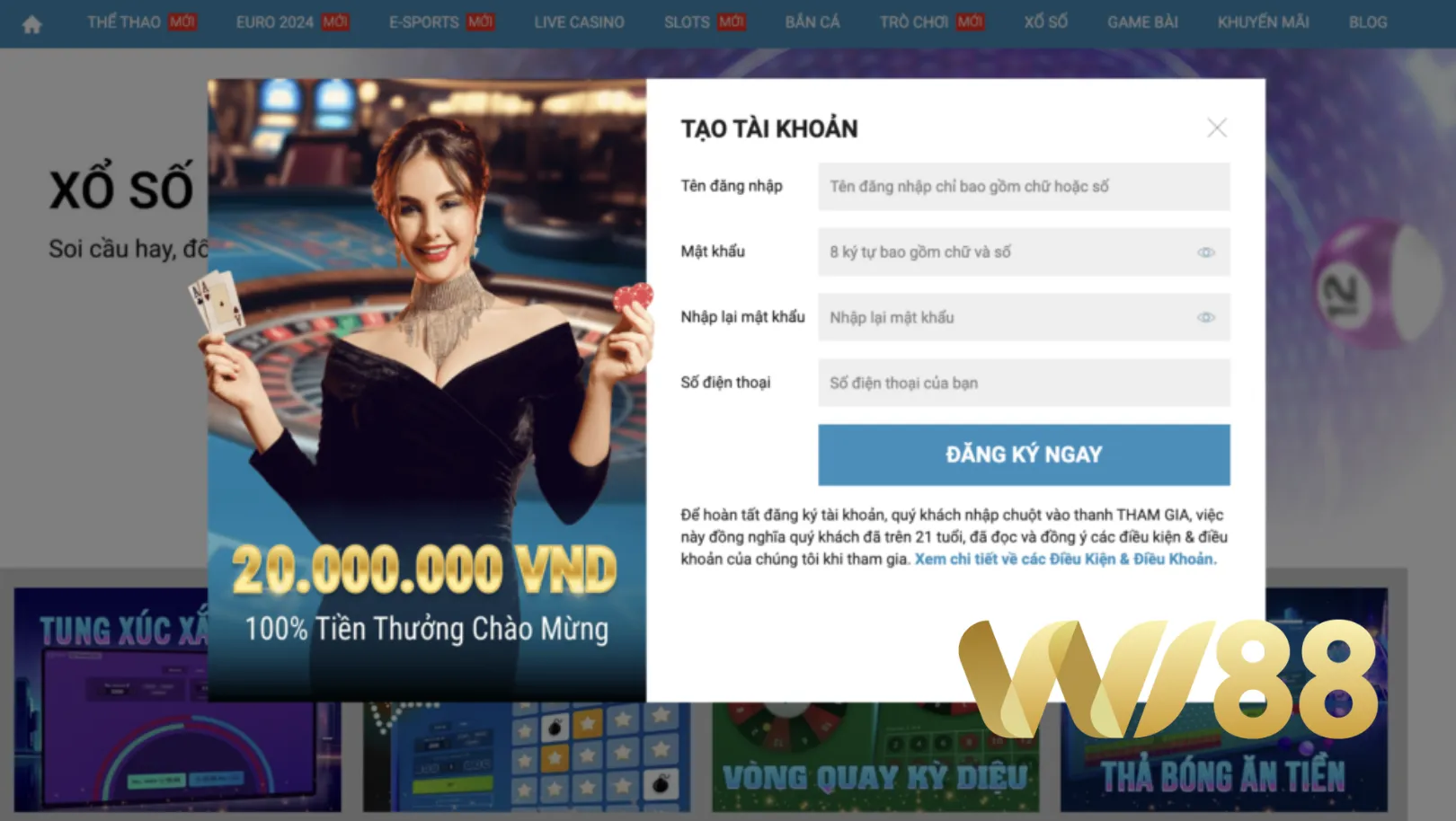 Hướng dẫn đăng ký Wi88 thành công chỉ sau vài bước nhanh gọn Hướng dẫn đăng ký Wi88 thành công chỉ sau vài bước nhanh gọn